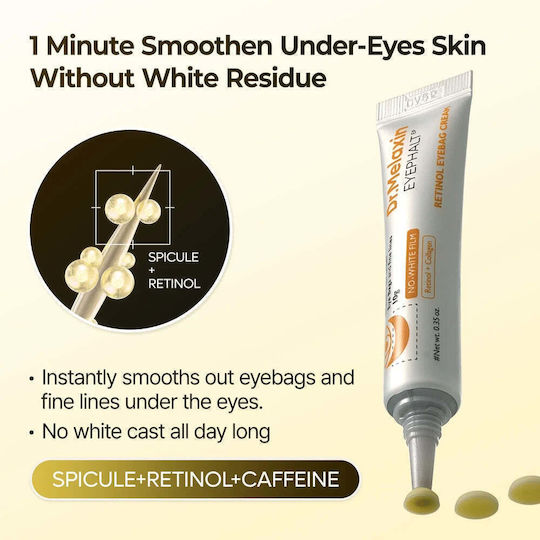 Dr. Melaxin Eyephalt Eye Cream for Dark Circles & Eye Bags 10gr