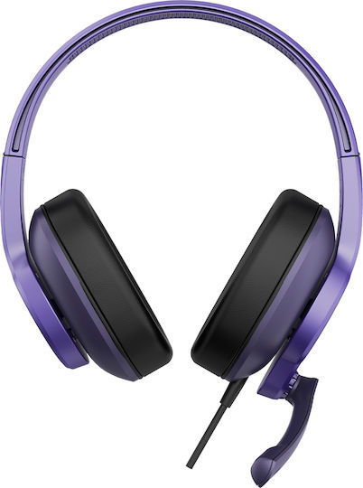 Sades Upower Über Ohr Gaming-Headset mit Konnektivität 3,5 mm Lila für PC