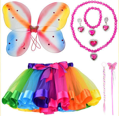 De carnaval Echipat Multicolor pentru Halloween 6buc