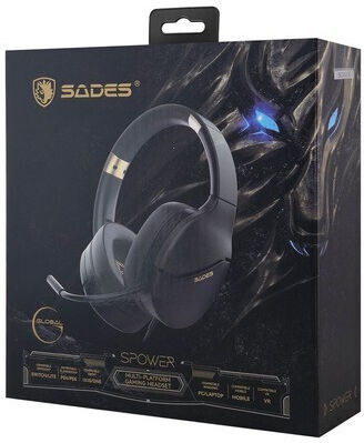 Sades Spower Over Ear Gaming Headset με σύνδεση 3.5mm for Nintendo Switch / PC / PS4 / PS5 / XBOX