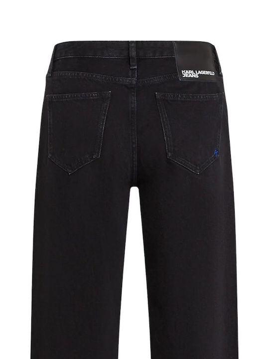 Damenjeans Mittelhohe Taille Black