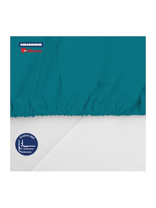 Heinner Sheet Double with Elastic 140x200cm. Trq