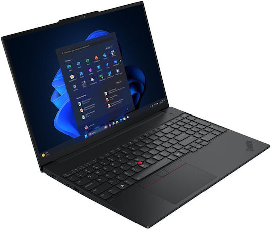 Lenovo ThinkPad E16 Gen 3 16" IPS FHD+ (Ultra 7-255H/32GB/1TB SSD/W11 Pro) Черно (UK Клавиатура)