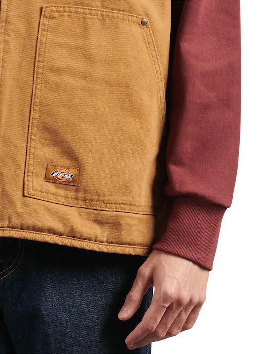 Thrasher Sleeveless Jacket Brown