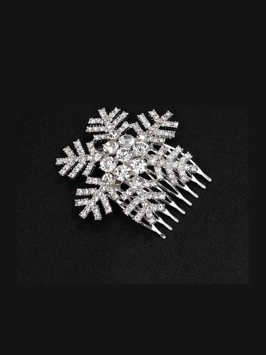 ''snowflake" Μοναδικό Χτενάκι Σχήμα Νιφάδας Χιονιού Ιδανικό Νύφες Του Χειμώνα