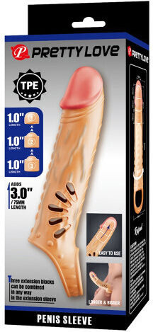 Pretty Love Penis Extender 3 Removable Extender Tips