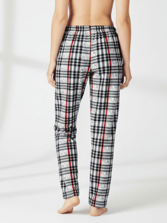 Prive Underwear Winter Damen Pyjama-Hose Gray
