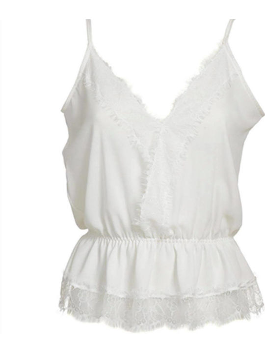 Χειμερινό Babydoll Λευκό