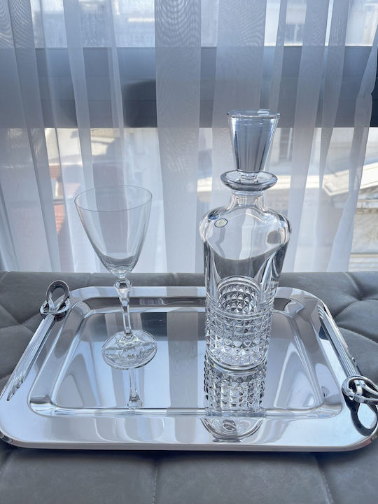 Best Man Set Inox / Crystal Silver 3pcs