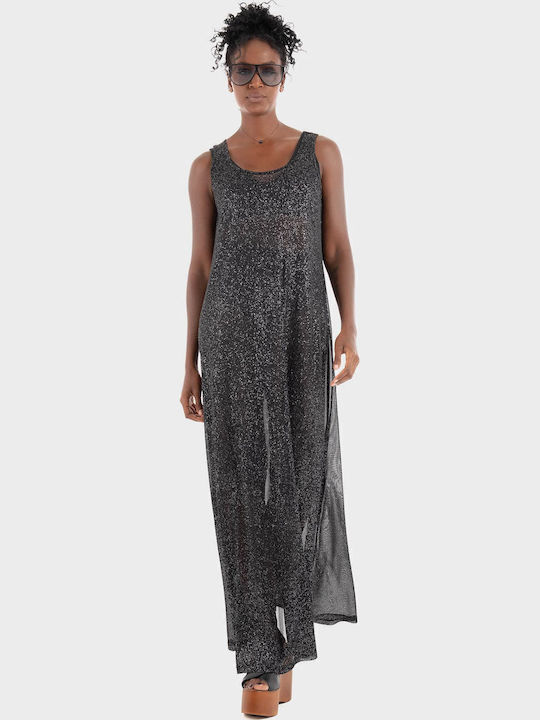 Καλοκαιρινό Maxi Βραδινό Φόρεμα Black