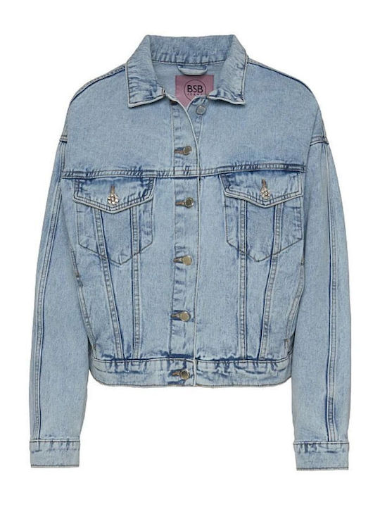 Damen Jeansjacke Blue Denim