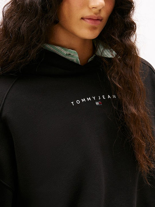 Women's Sweatshirt Hooded Black