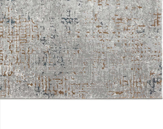 Ns Carpets Teppich Rund Synthetisch,Polyester/Cotton/Leather Amber 144713
