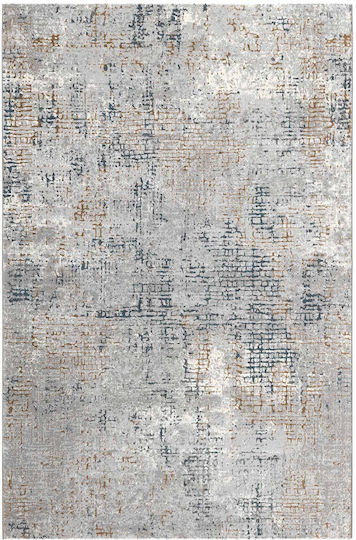 Ns Carpets Килим Кръгла Сив флот