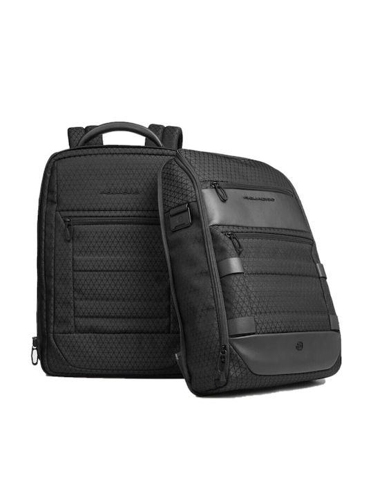 Piquadro Backpack 20lt Μαύρο
