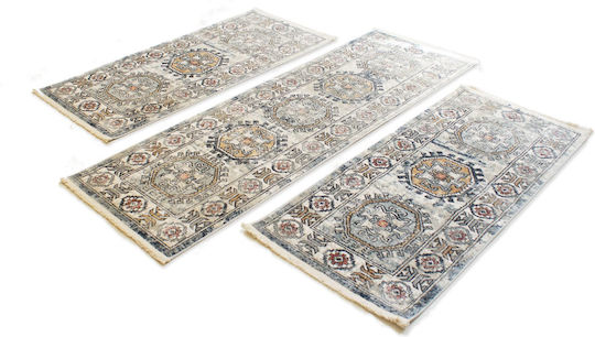 Balsan Bohemian-s Σετ Χαλιά Κρεβατοκάμαρας Cream Aqua P621180 3τμχ