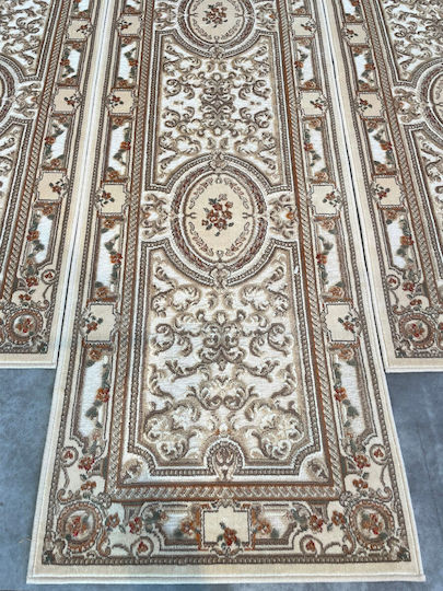 Bekas Carpets Genova Summer Bedroom Rugs Set Beige 38028-636260 3pcs