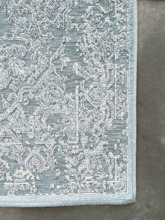 Bekas Carpets Otello Summer Bedroom Rugs Set Petrol Blue 33013-4646 3pcs