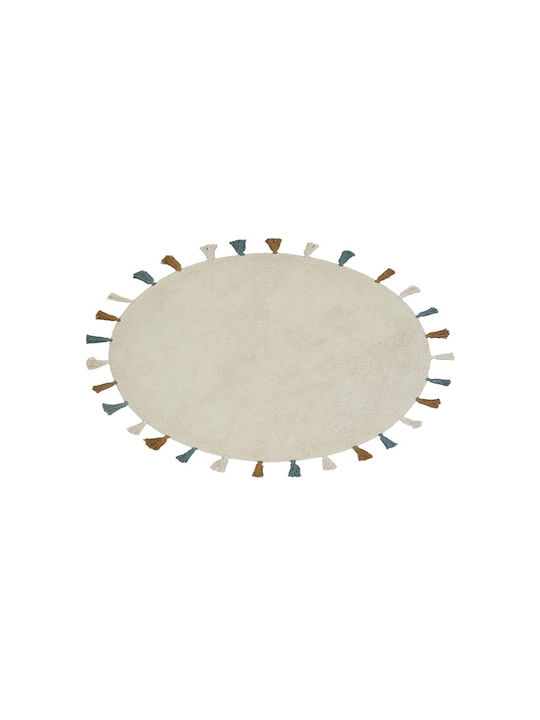 Bekas Carpets Joy Steps 1-iag-3472 Βαμβακερό Φ120cm Εκρού Bekas Carpets Joy Steps 1-iag-3472 Βαμβακερό Φ120cm Εκρού