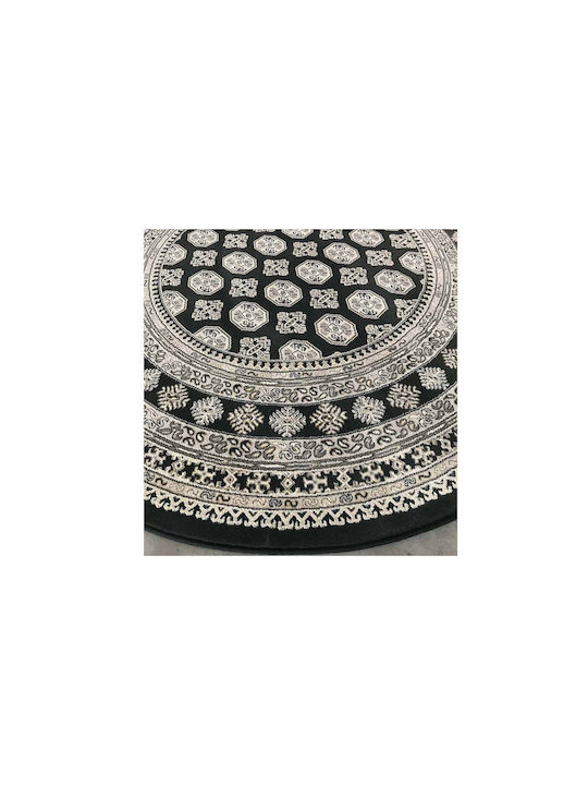 Bekas Carpets Davinci Χαλί Στρογγυλό Γκρι Φ160cm