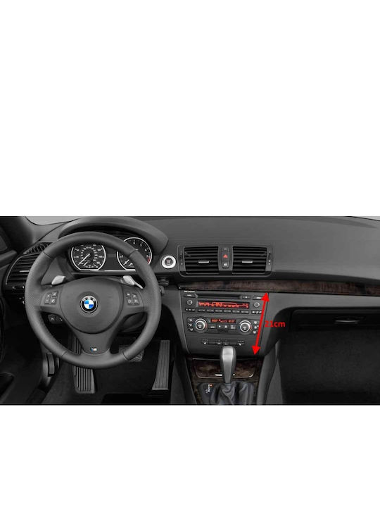 Lenovo Car Audio System for BMW Series 1 2004-2013 with Clima (Bluetooth/USB/WiFi/GPS/Apple-Carplay/Android-Auto) with Touch Screen 9"