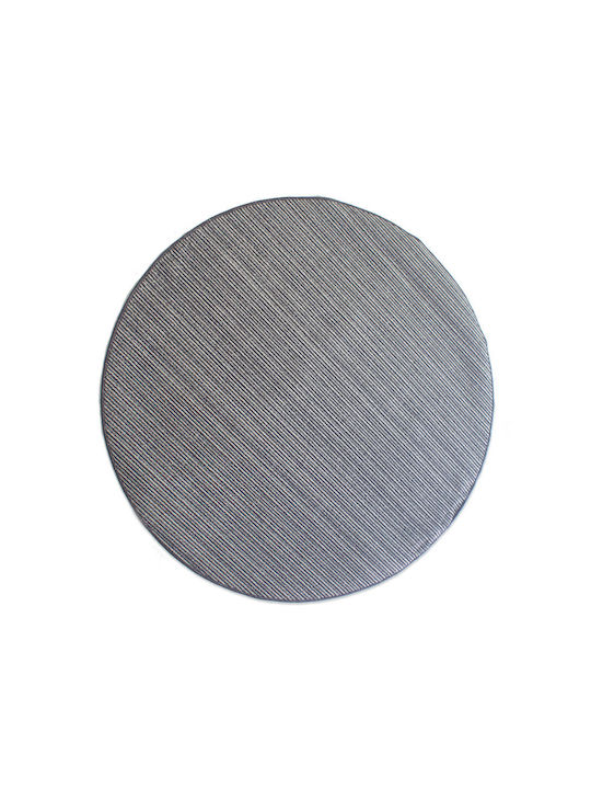 Nikotex Carpets Polar Χαλί Στρογγυλό Polar Ebony Φ140cm
