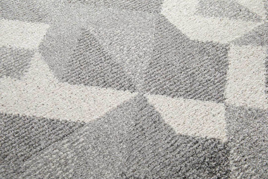 Decostar Loom-r 50741-389 Rug Round Gray