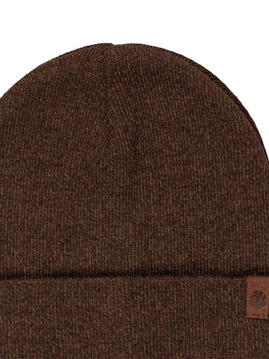 Beanie Männer Beanie Gestrickt in Braun Farbe