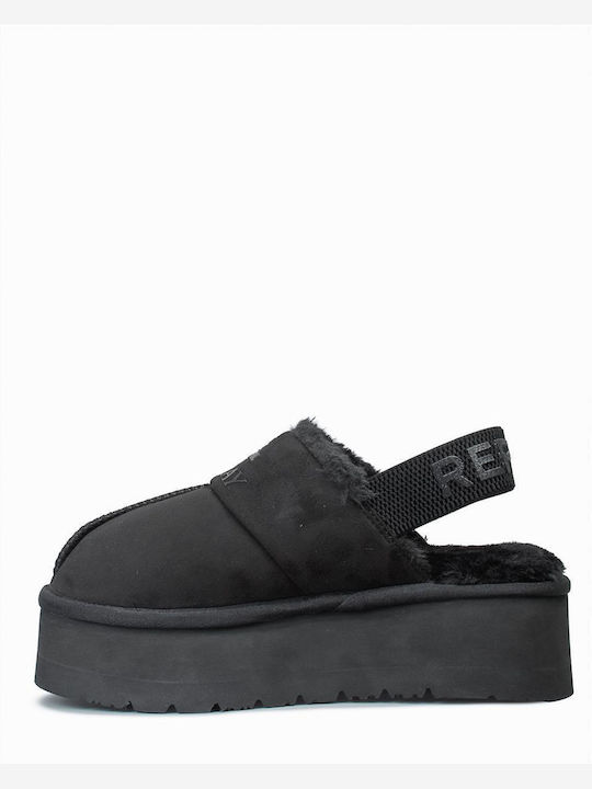 Winter Women's Slippers Black