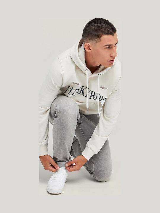 Men's Jeans Pants with Loose Tapered Fit Washed