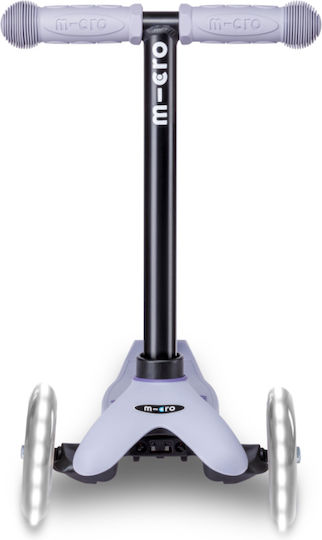 Micro Kids Scooter Mini Deluxe Rock & Go 3-Wheel with Seat Παστέλ Λιλά