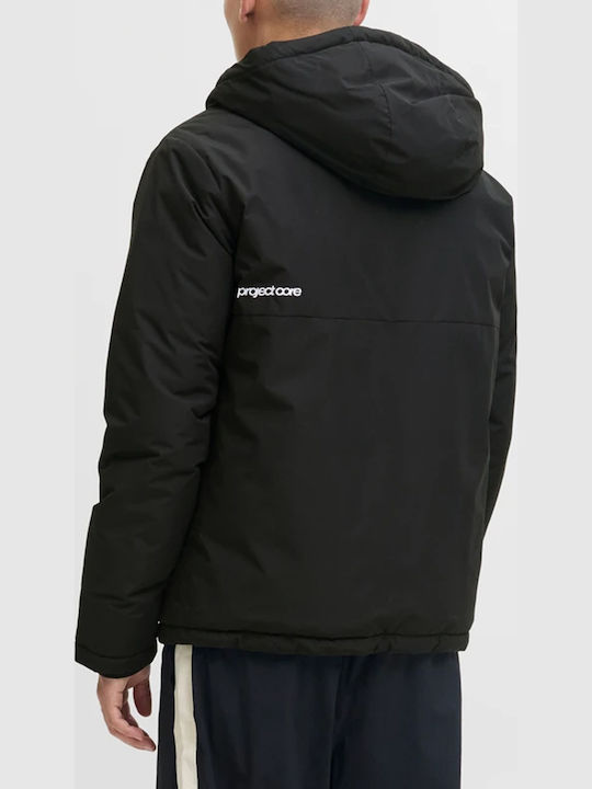 Jack & Jones Geacă Puffer Neagră