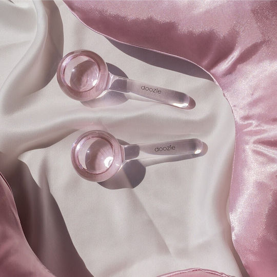 Doozie Ледени Глобуси За Лице 2 Броя Светло Розови Beauty