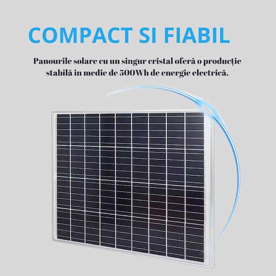 Taggo Solar Panel 80w 40ah Batteries Included Surveillance Cameras 12v Output