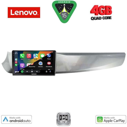 Lenovo Ηχοσύστημα Αυτοκινήτου για Alfa Romeo Giulietta 2010-2014 (Bluetooth/USB/AUX/WiFi/GPS/Apple-Carplay/Android-Auto) με Οθόνη Αφής 9"