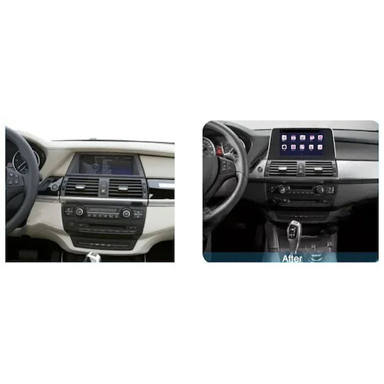 Lenovo Car Audio System for BMW Series 3 2005-2012 (Bluetooth/USB/AUX/WiFi/GPS/Apple-Carplay/Android-Auto) with Touch Screen 9"