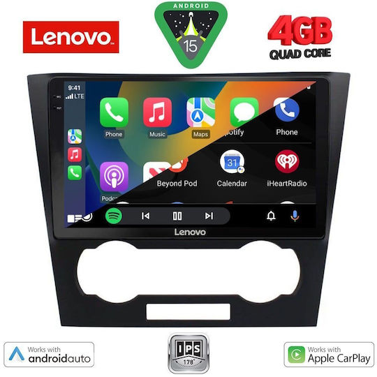Lenovo Car Audio System for Chevrolet Epica 2006-2011 (Bluetooth/USB/AUX/WiFi/GPS/Apple-Carplay/Android-Auto) with Touch Screen 9"