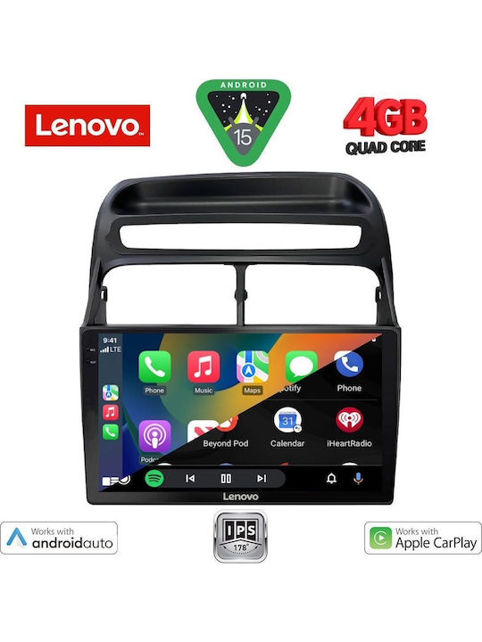 Lenovo Car Audio System for Fiat Linea 2007-2011 (Bluetooth/USB/AUX/WiFi/GPS/Apple-Carplay/Android-Auto) with Touch Screen 9"
