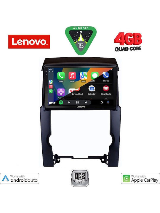 Lenovo Car Audio System for Kia Sorento 2009-2014 (Bluetooth/USB/AUX/WiFi/GPS/Apple-Carplay/Android-Auto) with Touch Screen 10"