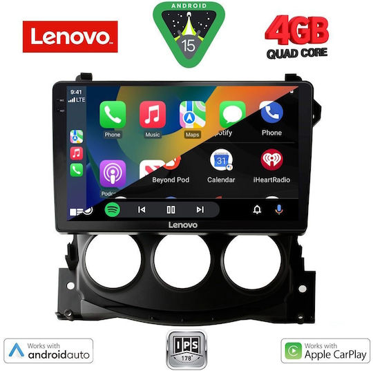 Lenovo Car Audio System for Nissan 370Z 2009-2012 (Bluetooth/USB/AUX/WiFi/GPS/Apple-Carplay/Android-Auto) with Touch Screen 9"