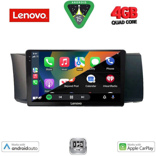 Lenovo Car Audio System for Toyota GT86 Subaru BRZ 2012 (Bluetooth/USB/AUX/WiFi/GPS/Apple-Carplay/Android-Auto) with Touch Screen 9"