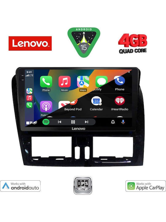 Lenovo Car Audio System for Volvo XC 60 2009-2017 (Bluetooth/USB/AUX/WiFi/GPS/Apple-Carplay/Android-Auto) with Touch Screen 9"