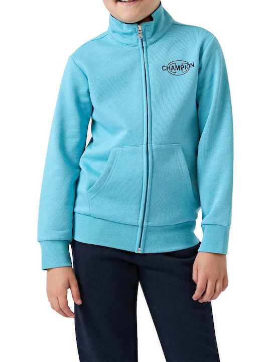 Kids Sweatpants Set Light Blue 2 Pieces