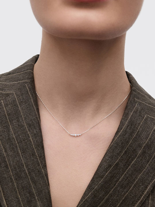 P D Paola Necklace Made Of Silver