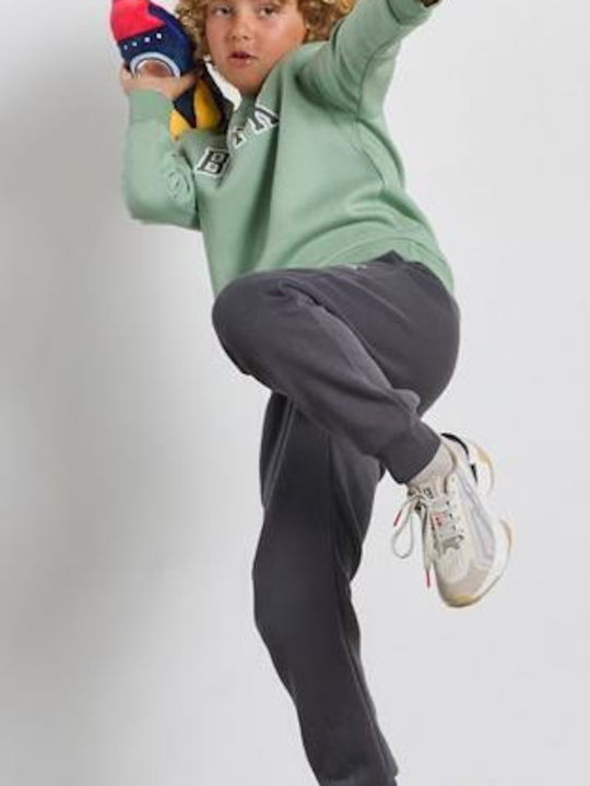Kids Sweatpants Set Sage 2pcs