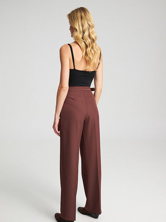 Kendra Dama Tesatura Pantaloni Brick