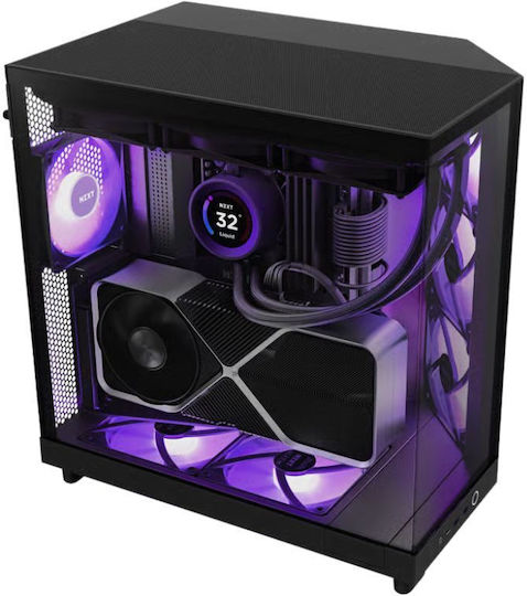 Vengeance Epic-V97 NZXT Edition Gaming Desktop PC (Ryzen 7-7800X3D/32GB DDR5/1.0TB SSD/Radeon RX 9070 XT/No OS)