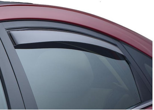Gelly Plast Σετ Ανεμοθραύστες Αυτοκινήτου Πίσω για Renault Captur 2τμχ