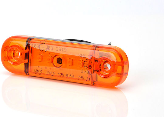 Led Position Light 711 W97.2 12v-24v Orange Was