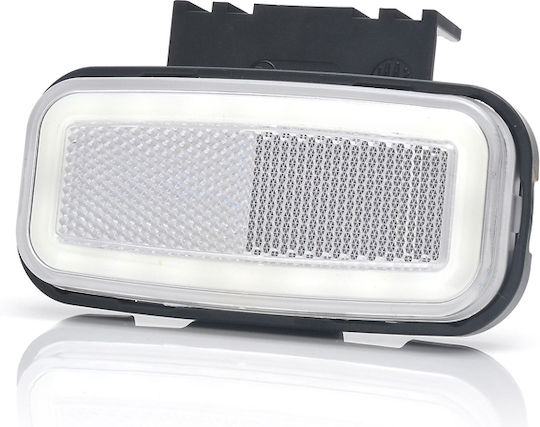 Lumină de poziție LED 1404 W199 12v-24v Albă Was
